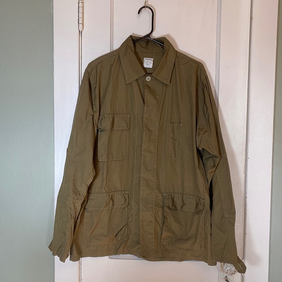 Post Overalls - BDU-R Jacket, olive cotton broadcloth, Size Large - Picture 1 of 5